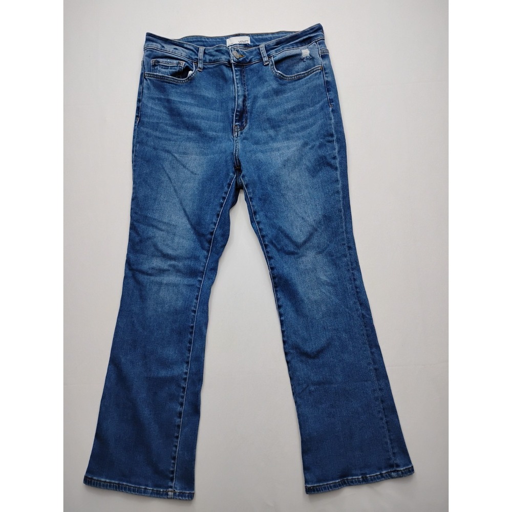 Vervet Jeans Women's S Jeans  Bootcut Blue Denim Stretch 36x31